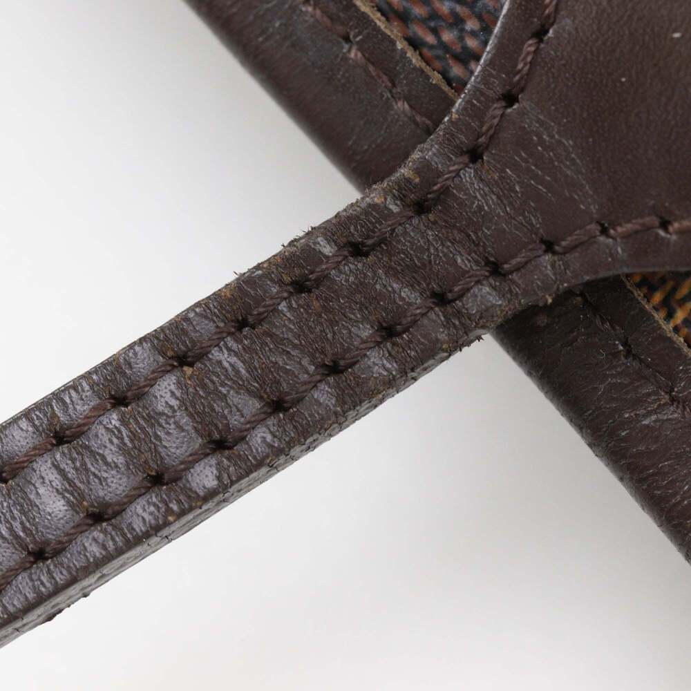 LOUIS VUITTON Brown Damier Canvas Neverfull MM Tote Bag - Picture 13 of 16